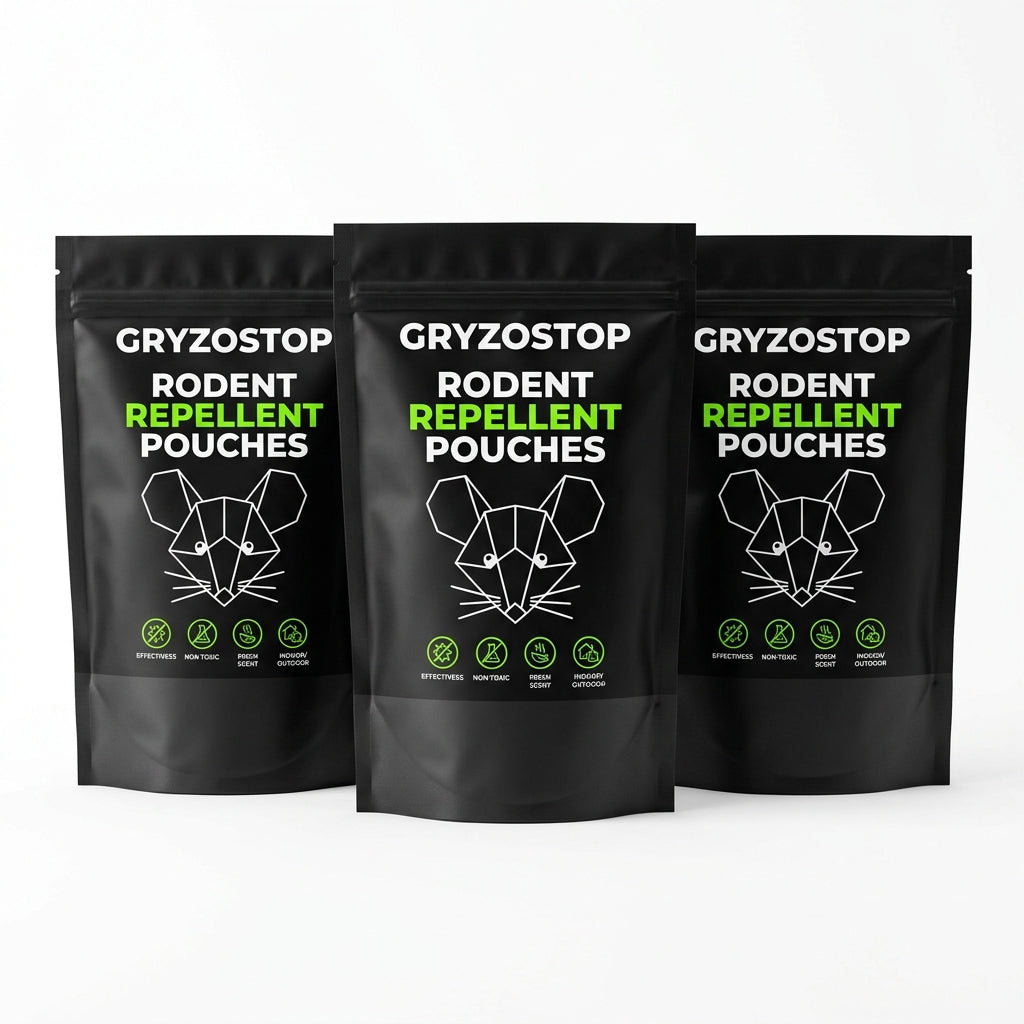 Trzy opakowania GryzoStop